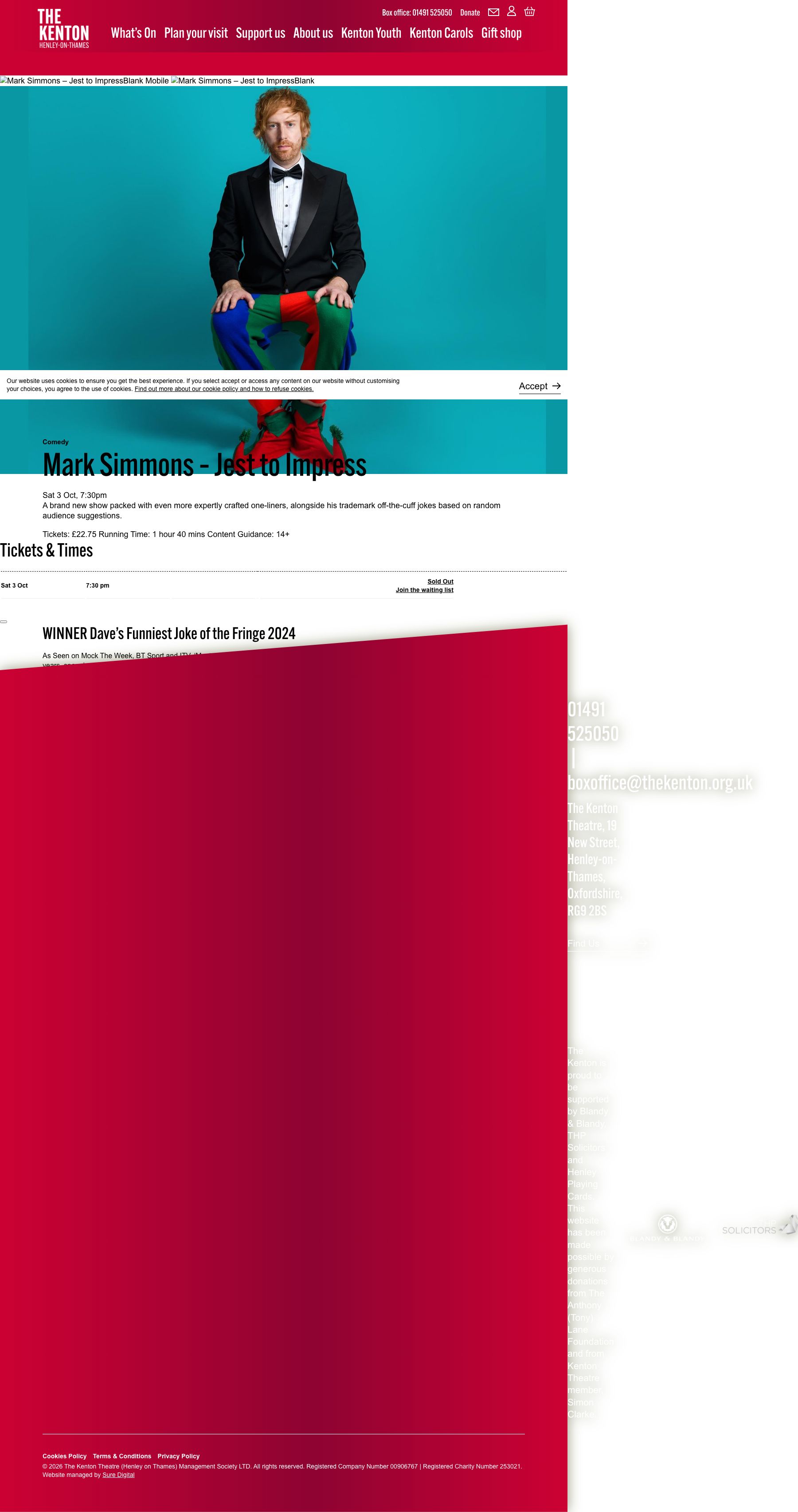 Screenshot of the page
