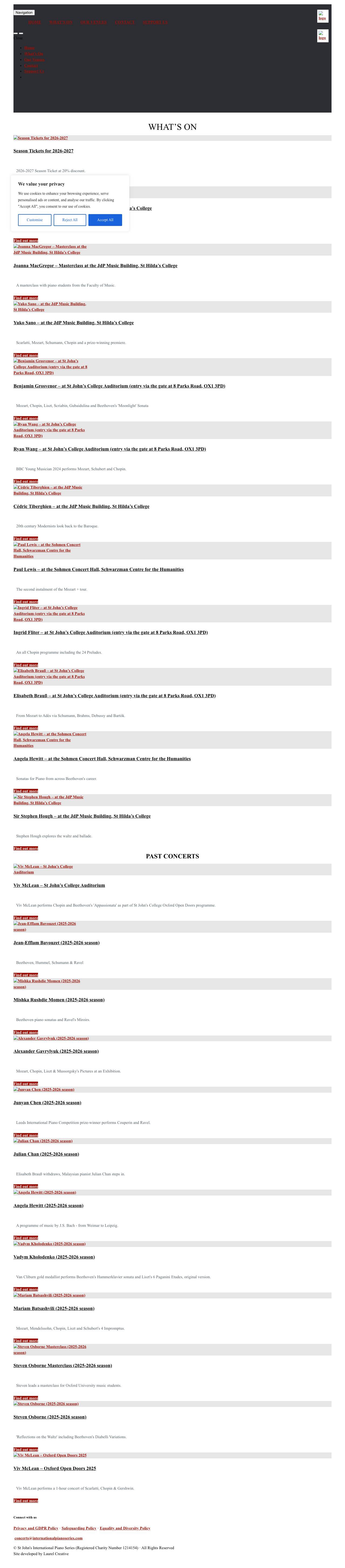 Screenshot of the page