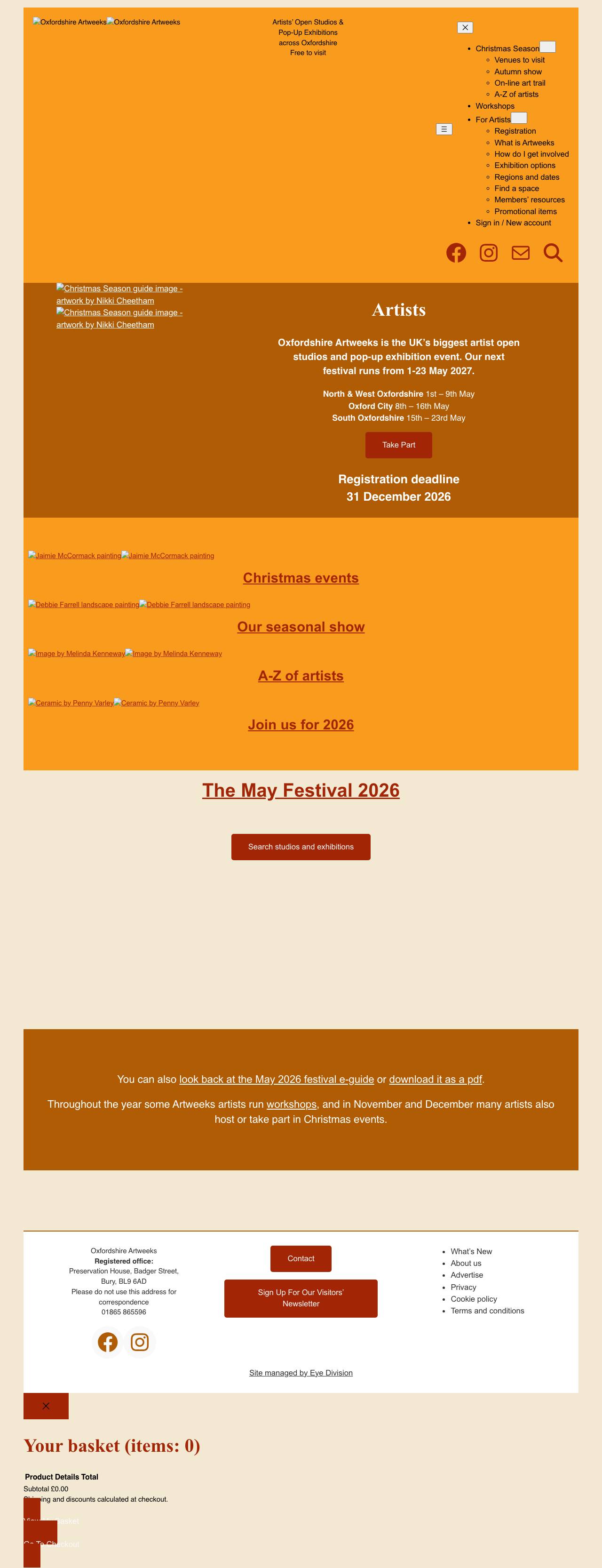 Screenshot of the page